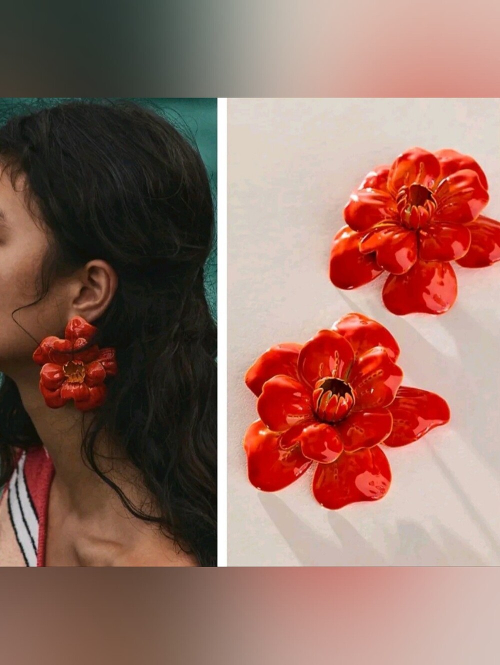 Free People Rory Flower Earrings